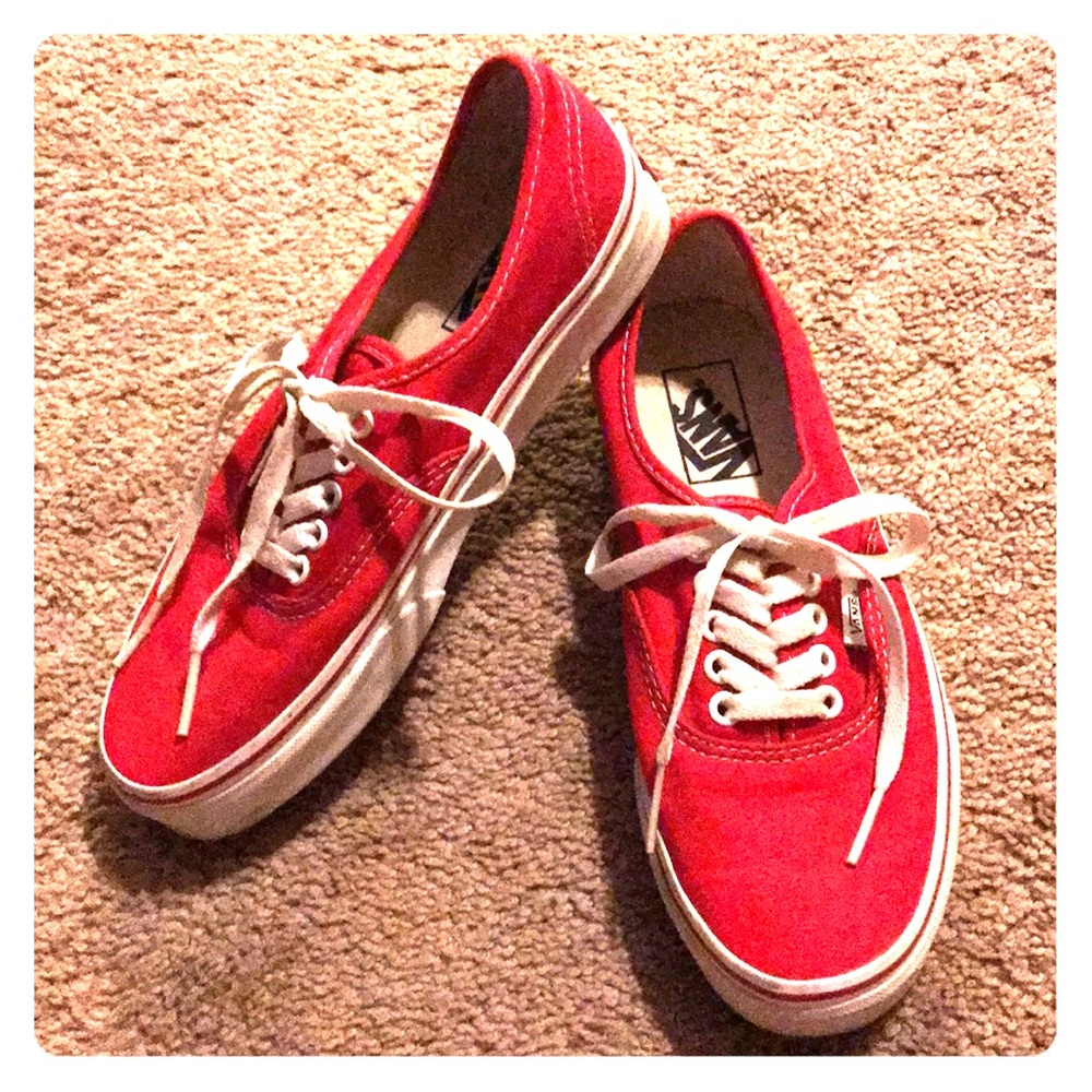 Classic Red Vans